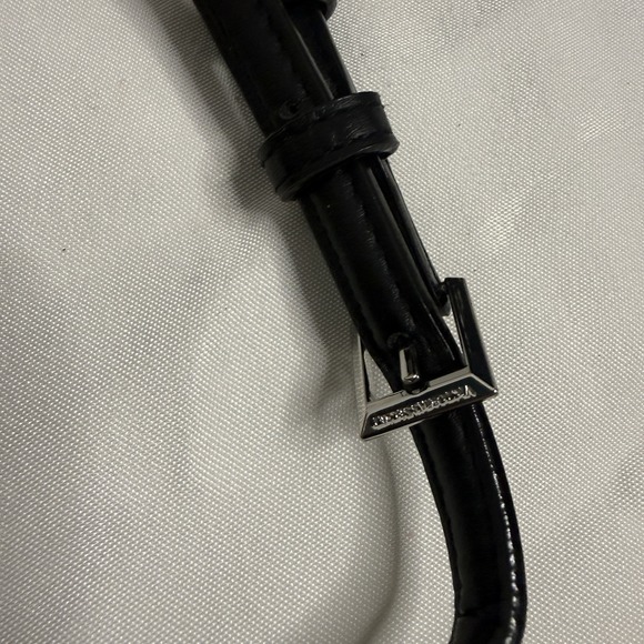 VICTORIA'S SECRET STAR CROSSBODY BAG GLITTER BLACK Sparkle Chain Party Glam VS - Picture 7 of 12